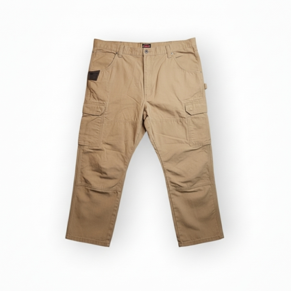 Wrangler Classic Cargo Khaki Pants - 38x32